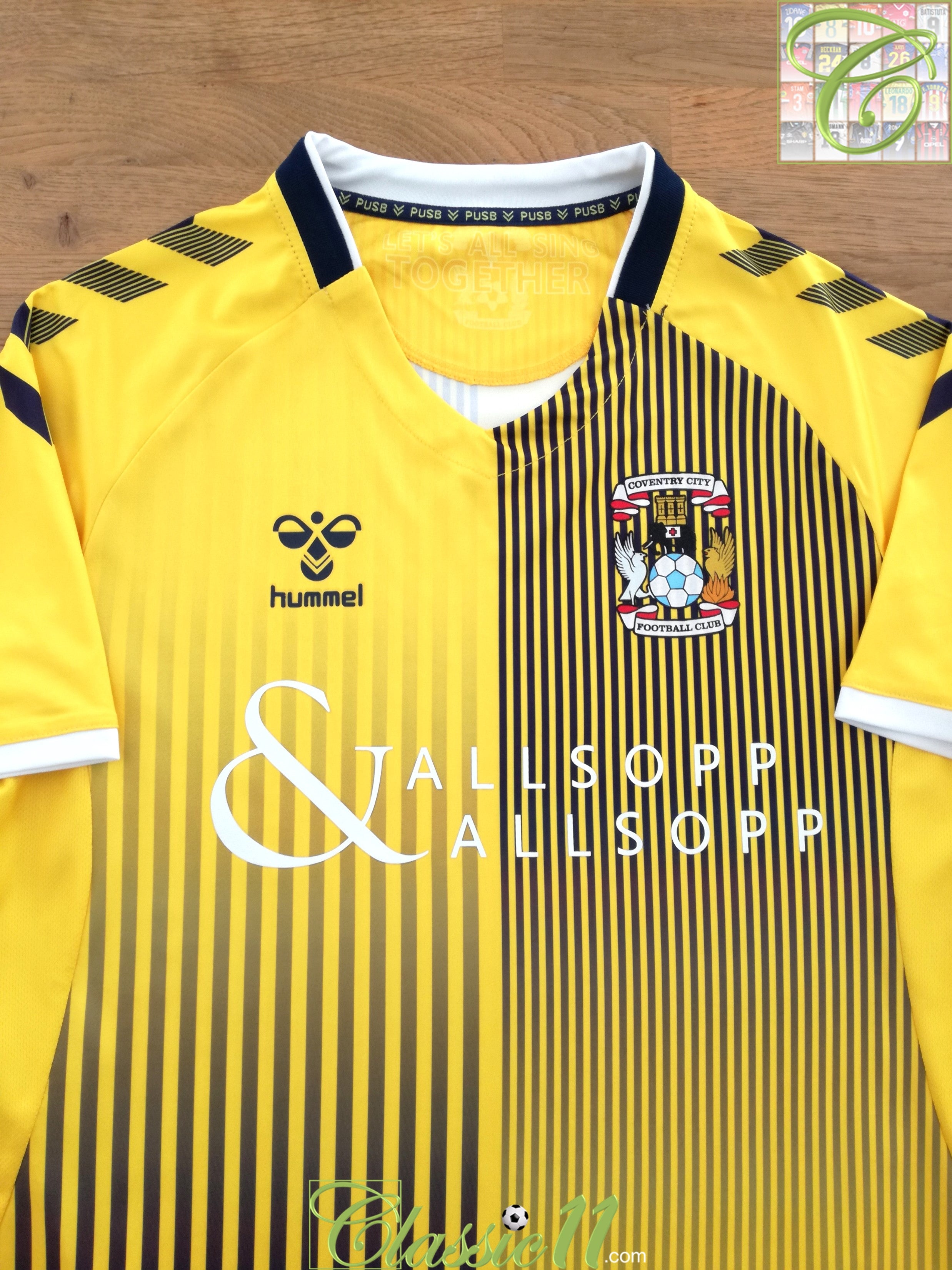 2019/20 Coventry City Away Football Shirt