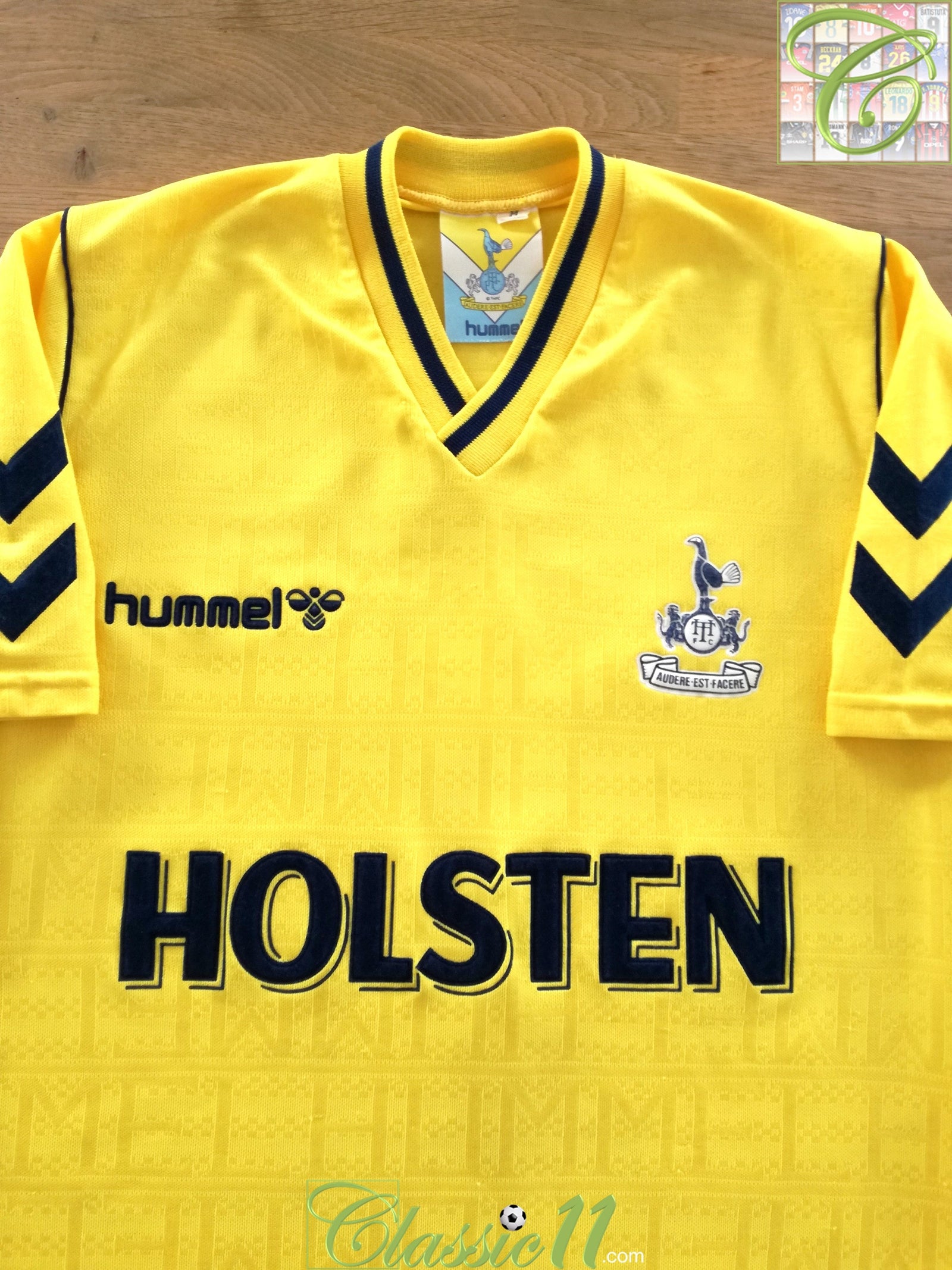 1988/89 Tottenham Away Football Shirt