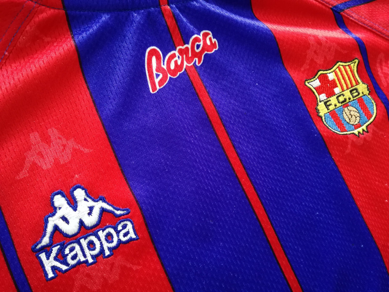 1997/98 Barcelona Home Football Shirt (XL)