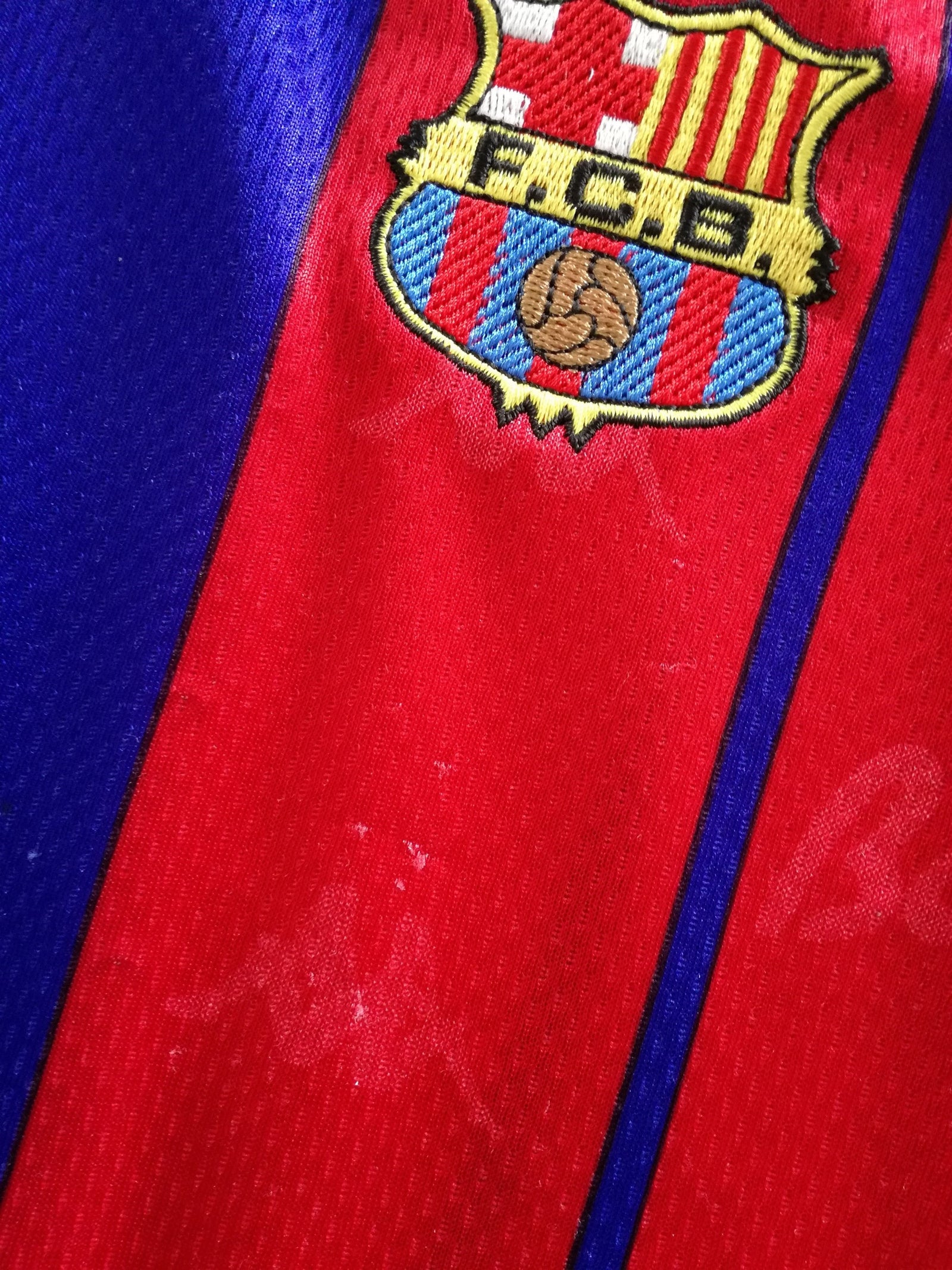 1997/98 Barcelona Home Football Shirt (XL)