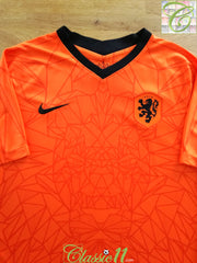 2020/21 Netherlands Home Football Shirt