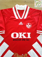 1994/95 1. FC Kaiserslautern Home Football Shirt