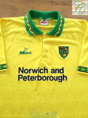 1994/95 Norwich City Home Football Shirt