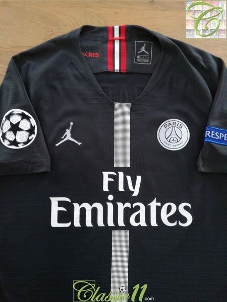 Mbappe Psg Paris Saint Germain VAPORKNIT PLAYER ISSUE 2018 2019 Away J –  foreversoccerjerseys