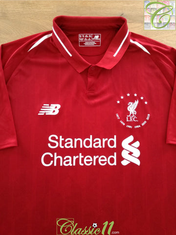 2018/19 Liverpool Home 'European Champions' Football Shirt
