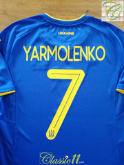 2020/21 Ukraine Away Football Shirt Yarmolenko #7