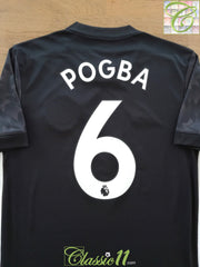 2017/18 Man Utd Away Premier League Football Shirt Pogba #6