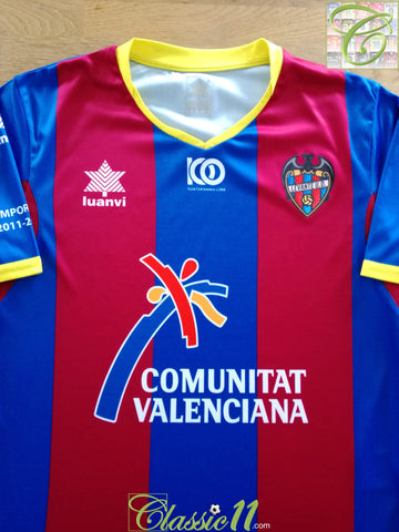 2011/12 Levante Home Football Shirt