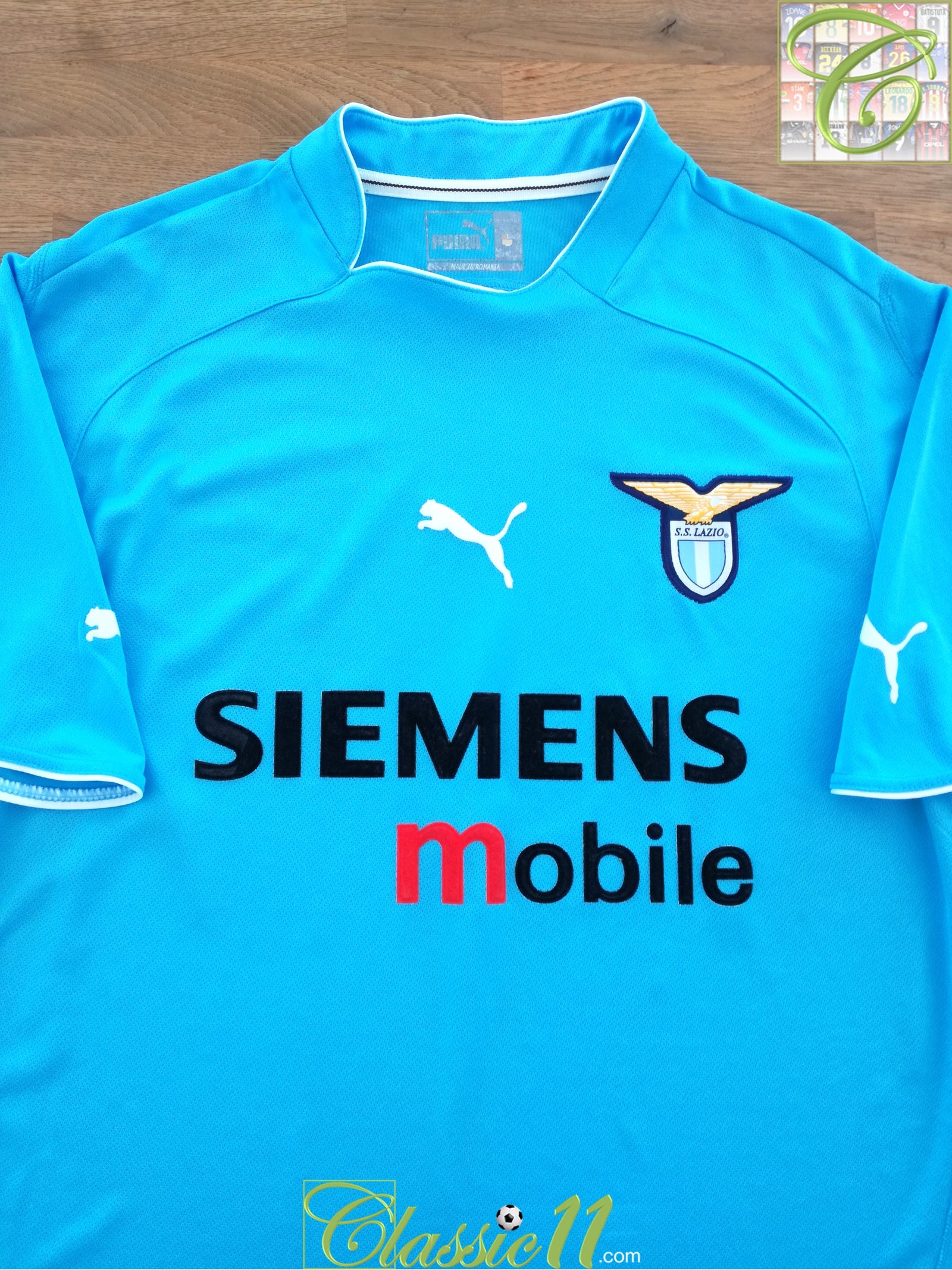 2002/03 Lazio Home Football Shirt Stam #31 (S)