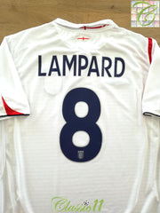 2005/06 England Home Football Shirt Lampard #8