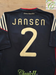 2010/11 Germany Away Football Shirt Jansen #2