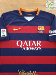 2015/16 Barcelona Home La Liga Football Shirt
