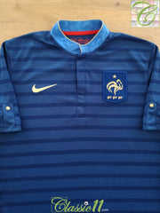 2012/13 France Home Football Shirt