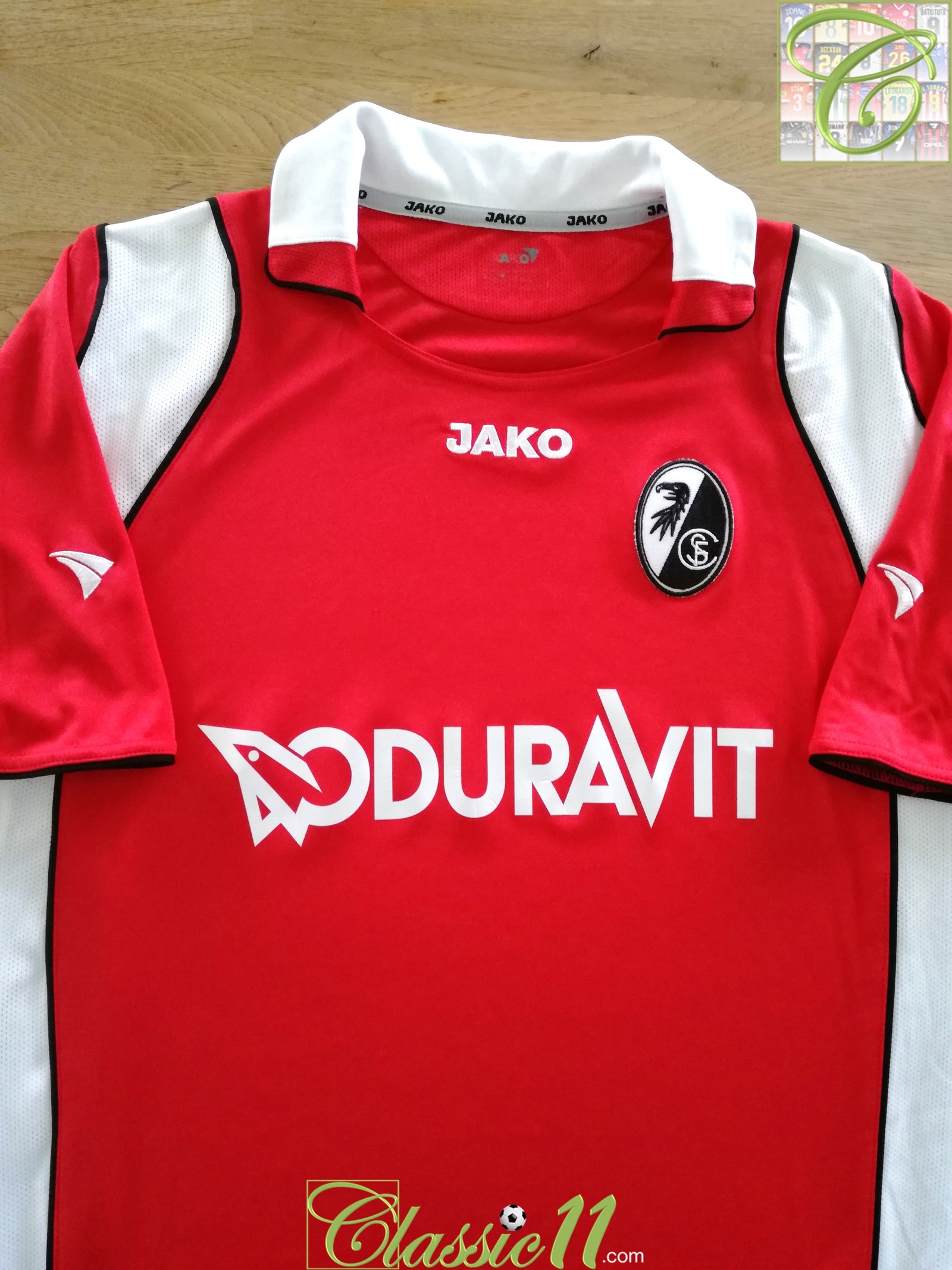 2007/08 Freiburg Home Football Shirt