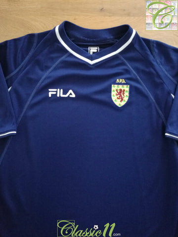 2000/01 Scotland Home Football Shirt (L)