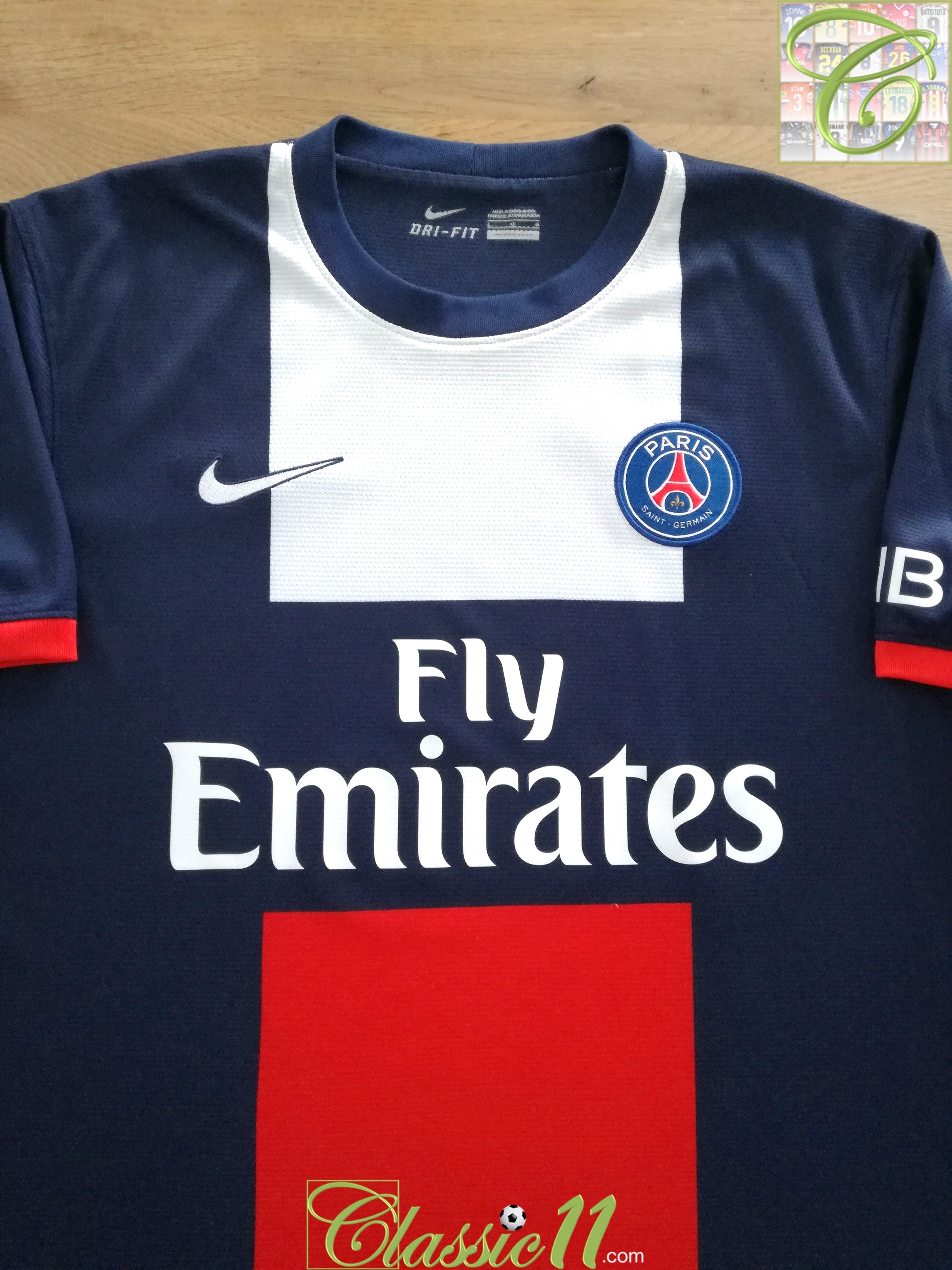 2013/14 PSG Home Football Shirt