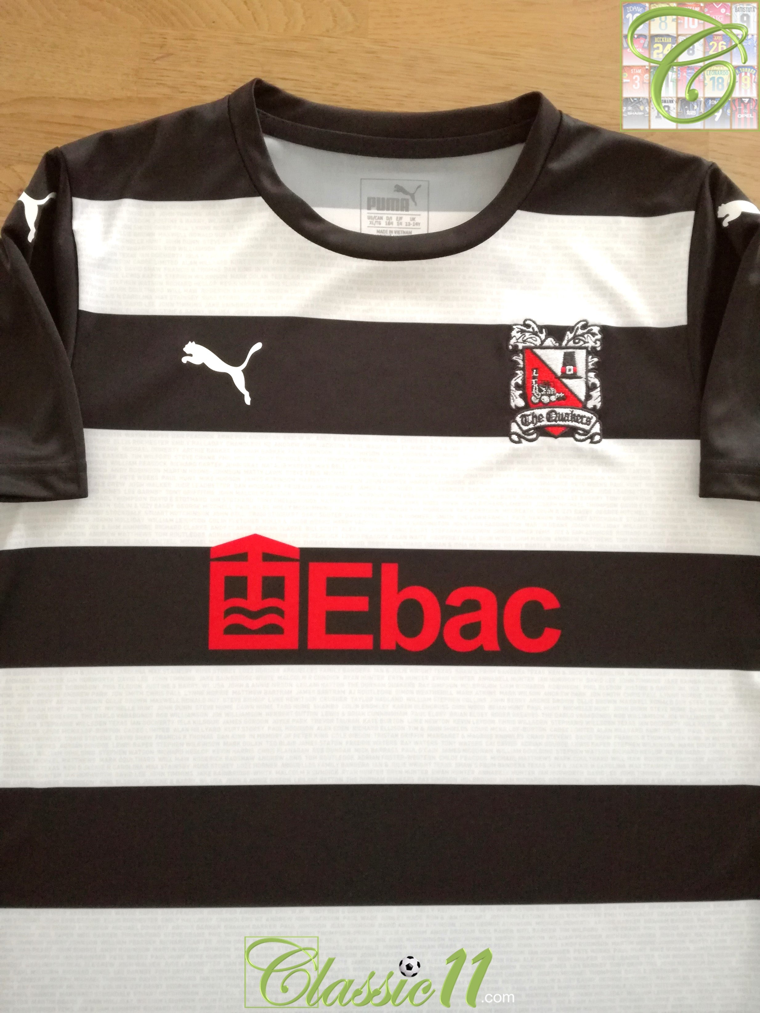 2019/20 Darlington Home Football Shirt