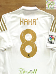 2011/12 Real Madrid Home La Liga Football Shirt Kaka' #8
