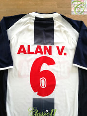 2005/06 Alianza Lima Home Football Shirt Alan V. #6