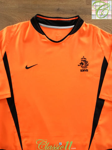2002/03 Netherlands Home Football Shirt