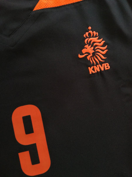 NIKE KNVB NETHERLANDS HOLLAND FOOTBALL SOCCER JERSEY POLO SHIRT XXL V  NISTELROOY