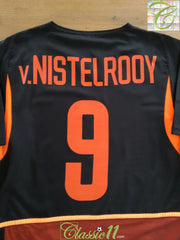 2002/03 Netherlands Away Player Issue Football Shirt v.Nistelrooy #9
