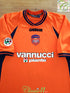 2001/02 AC Pistoiese Home Serie Football Shirt Bianchini #3 (L)