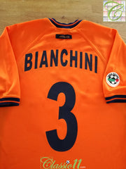 2001/02 AC Pistoiese Home Serie Football Shirt Bianchini #3