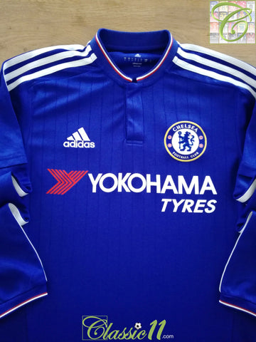 2015/16 Chelsea Home Long Sleeve Football Shirt