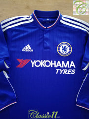 2015/16 Chelsea Home Long Sleeve Football Shirt