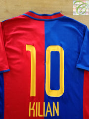 2002/03 FC Basel Home Football Shirt Kilian #10