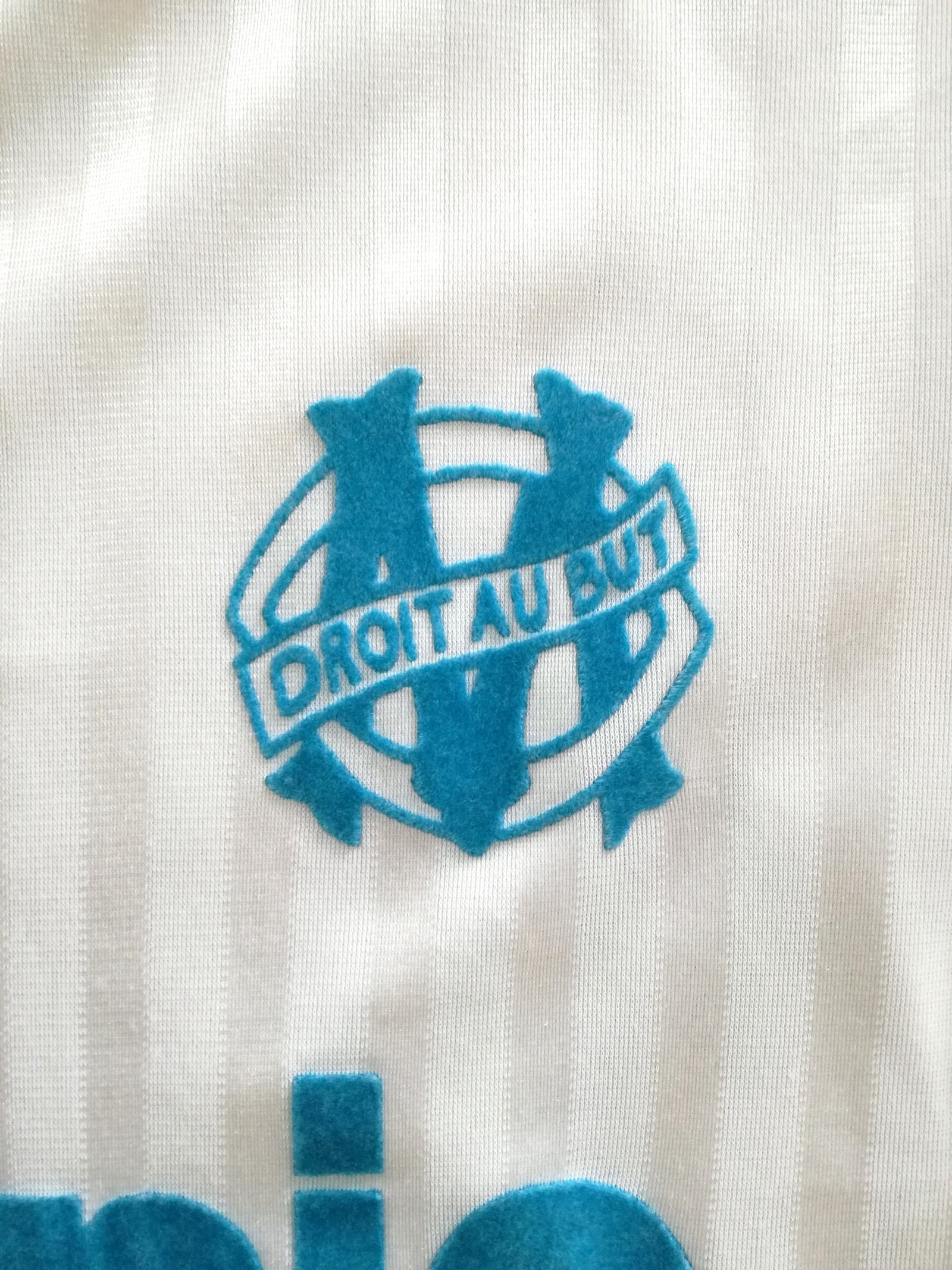 1989/90 Marseille Home Football Shirt. (S)