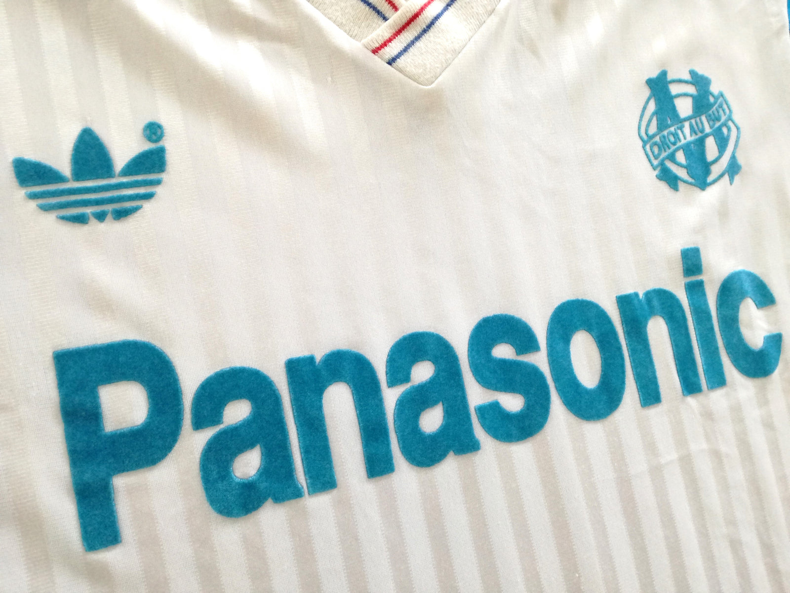 1989/90 Marseille Home Football Shirt. (S)