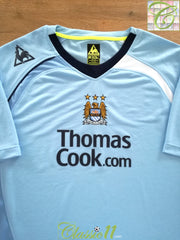 2008/09 Man City Home Football Shirt
