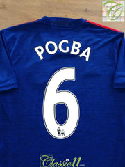 2016/17 Man Utd Away Premier League Football Shirt Pogba #6 (S)