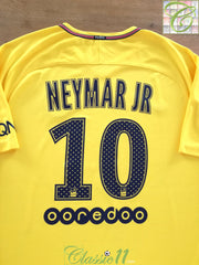 2017/18 PSG Away Ligue 1 Football Shirt Neymar JR #10