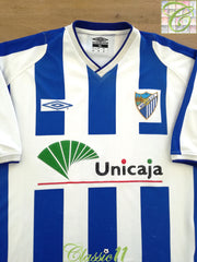2001/02 Málaga Home Football Shirt (XL)