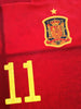 2020 Spain Home European Championship Football Shirt Ferran #11 (L)