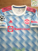 2021/22 Man Utd Away Champions League Football Shirt Cavani #7 (XL) *BNWT*