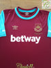 2015/16 West Ham Home Football Shirt