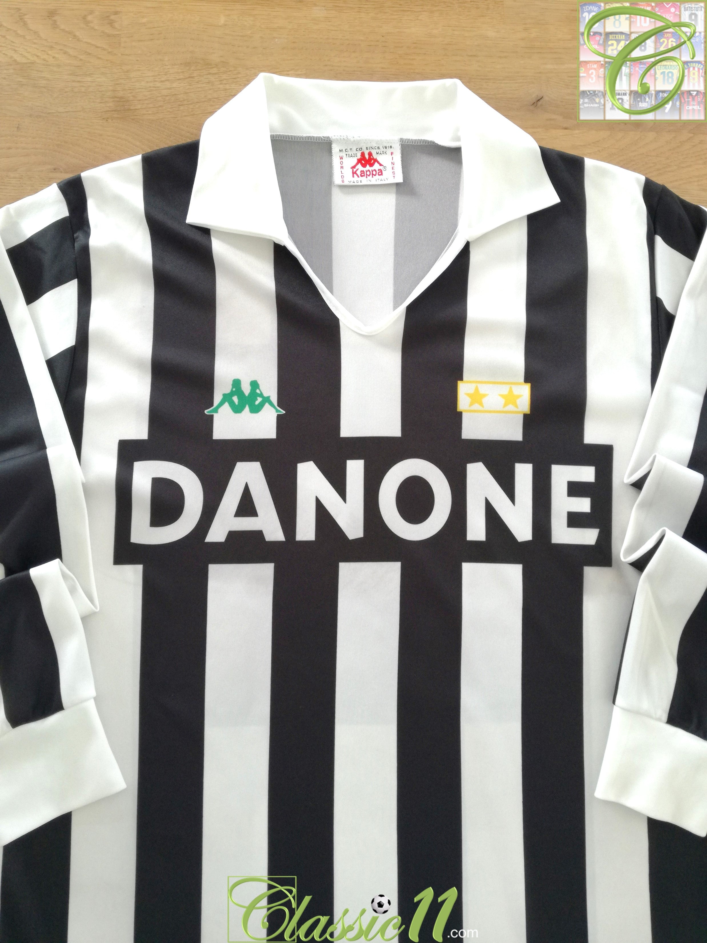 1992/93 Juventus Home Long Sleeve Football Shirt