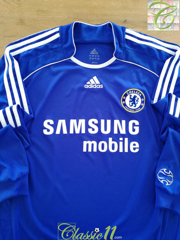 2006/07 Chelsea Home Long Sleeve Football Shirt