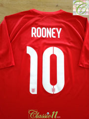 2018/19 England Away Football Shirt Rooney #10