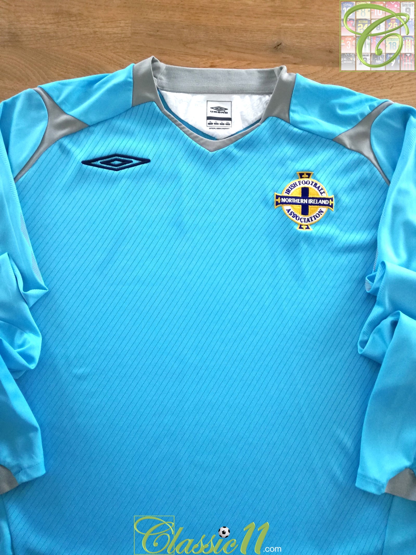 2008/09 Northern Ireland Goalkeeper Football Shirt. (XL)