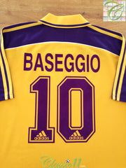 2000/01 Anderlecht Away Football Shirt Baseggio #10