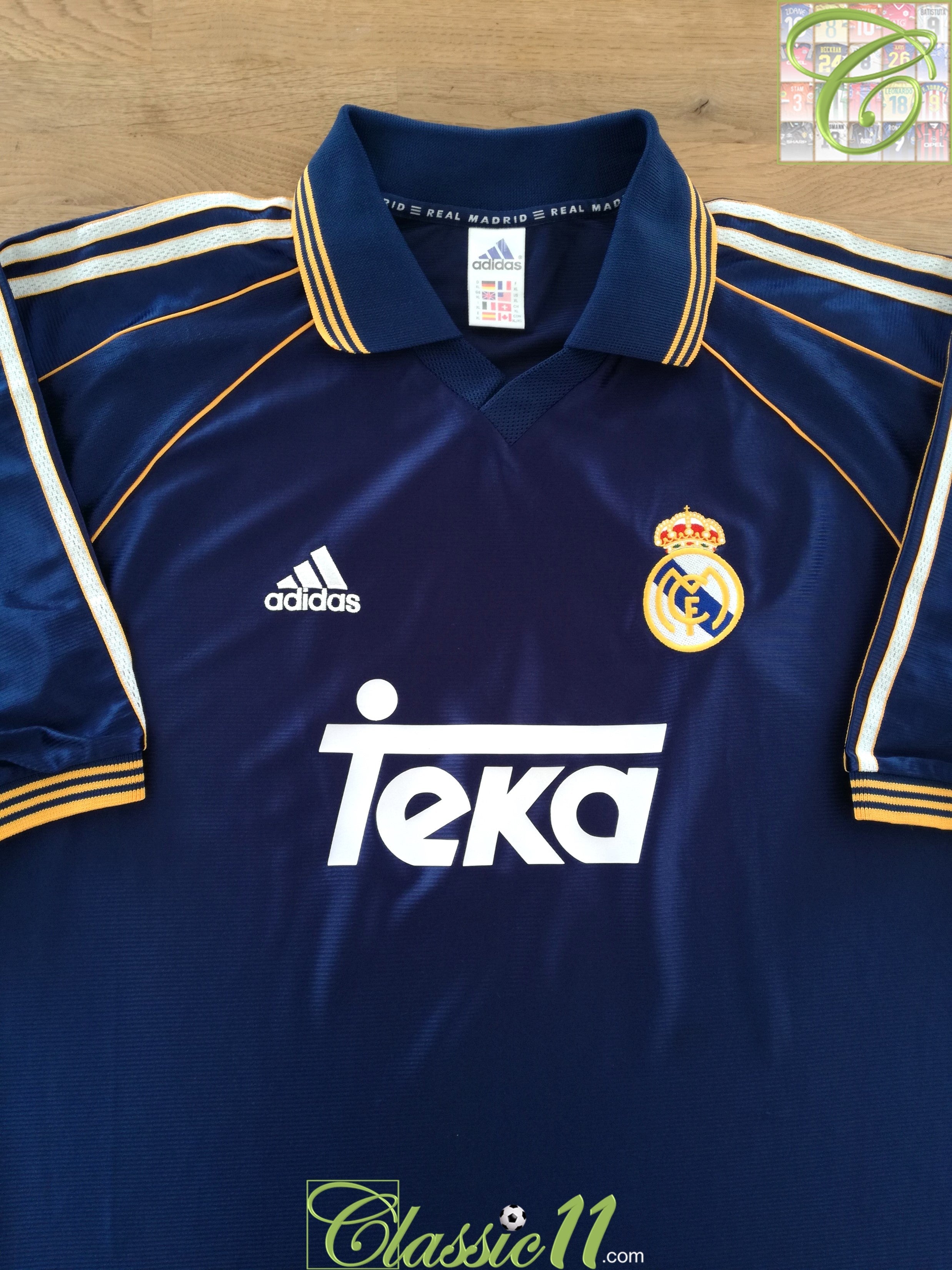 1998/99 Real Madrid 3rd Football Shirt