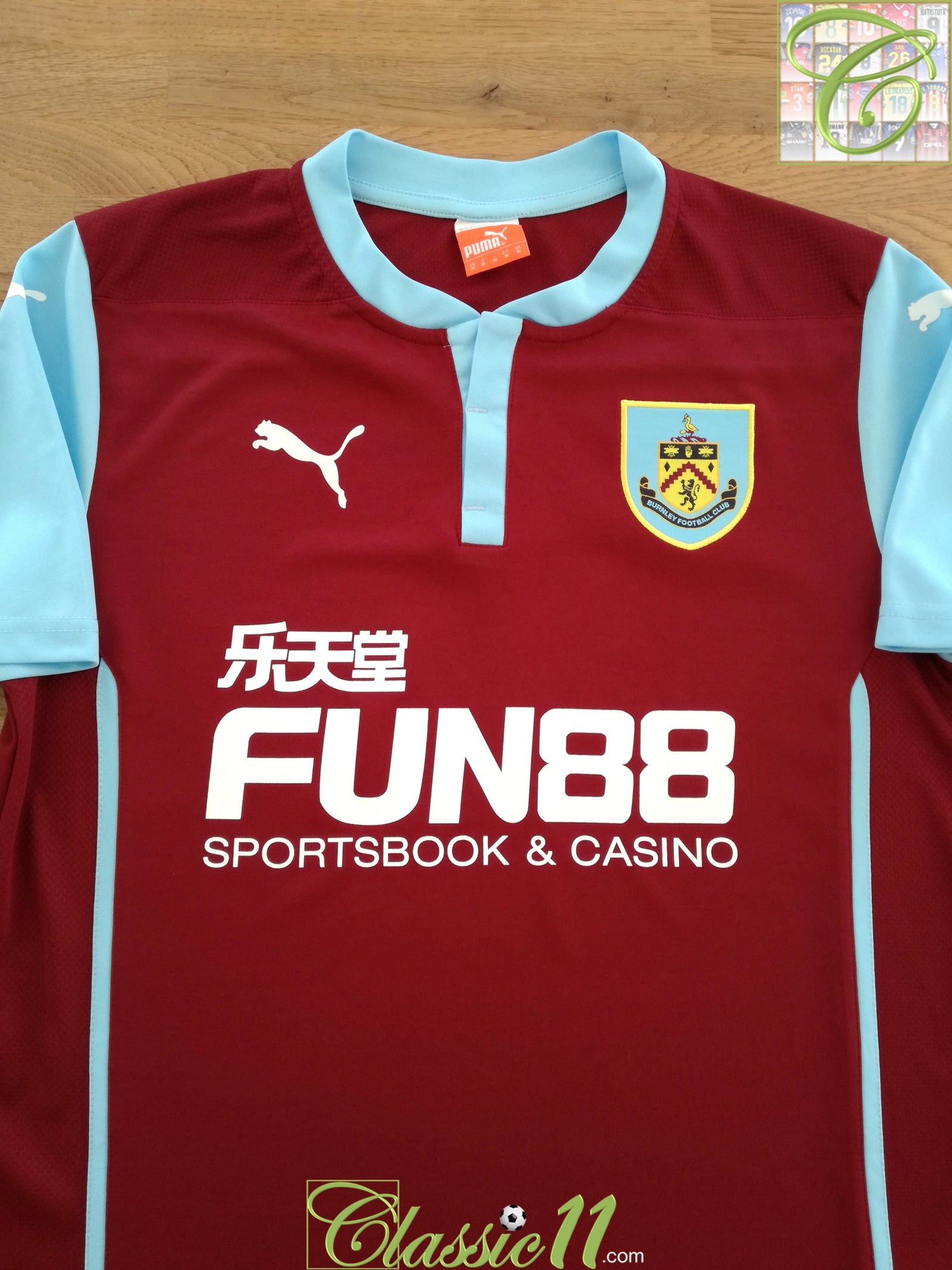 2014/15 Burnley Home Football Shirt (XL) *BNWT*