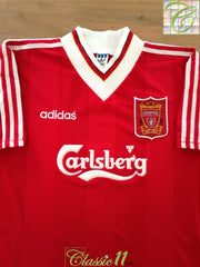 1995/96 Liverpool Home Football Shirt