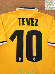 2013/14 Juventus Away Football Shirt Tevez #10