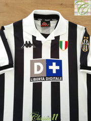 1998/99 Juventus Home Serie A Football Shirt